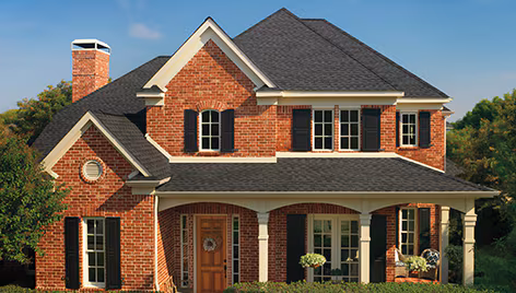 GAF Timberline shingles installed by Champion Forest Exteriors on a Houston area home providing reliable protection and attractive design.